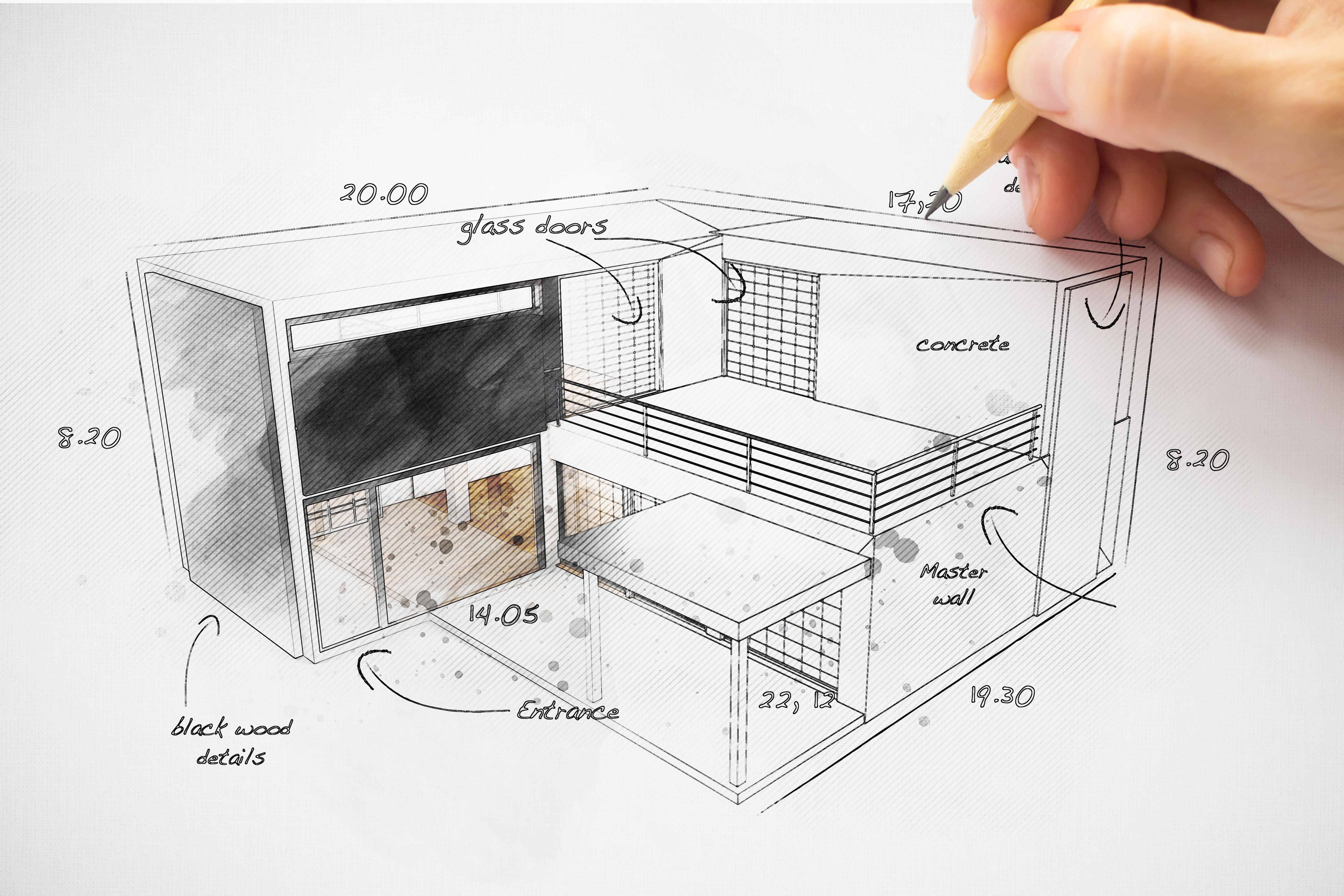 2D CAD drafting services in UK